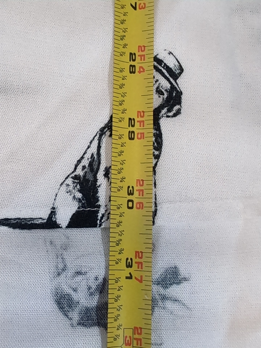 Jane + Delancey Dogs Shirt Blouse Size 2X Button Down Hi Low White Black - Picture 8 of 9